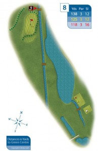 Hole 8 at Rhos-on-Sea Golf Club